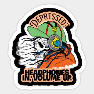 Depression Medicine Sticker